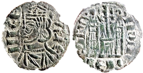 Tipo 3. “Moneda Coronada” del rey Sancho - Imagen 169