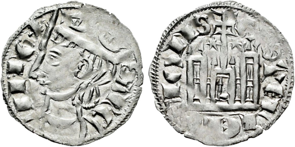 Tipo 3. “Moneda Coronada” del rey Sancho - Imagen 55