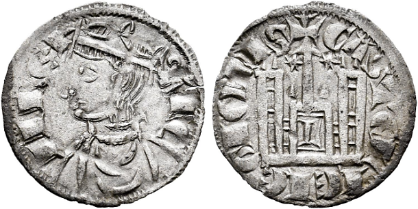 Tipo 3. “Moneda Coronada” del rey Sancho - Imagen 57