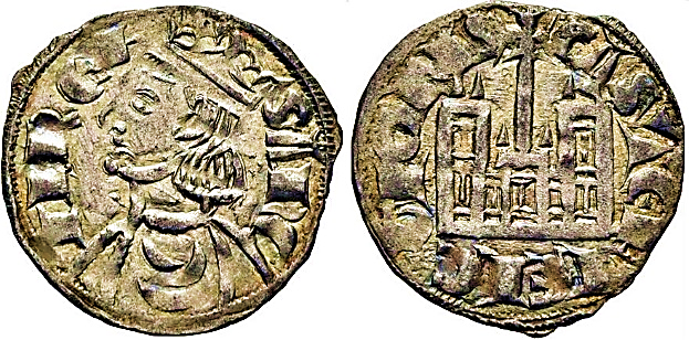 Tipo 3. “Moneda Coronada” del rey Sancho - Imagen 58