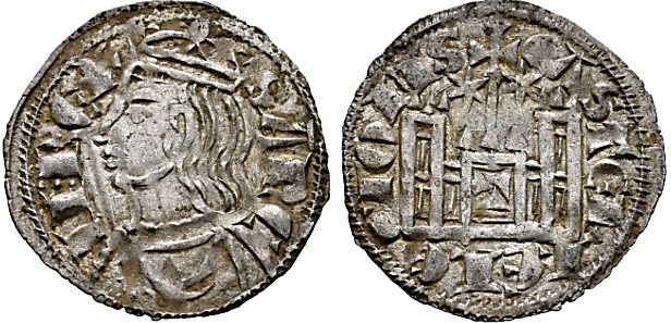 Tipo 3. “Moneda Coronada” del rey Sancho - Imagen 90