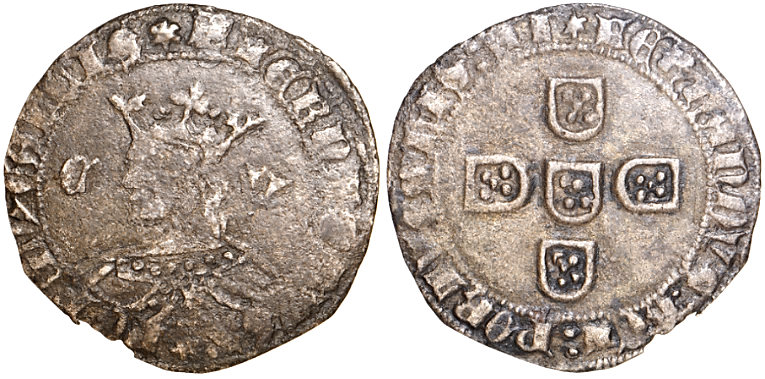 Tipo 3. Tornés de Busto coronado y Quinas - Imagen 4