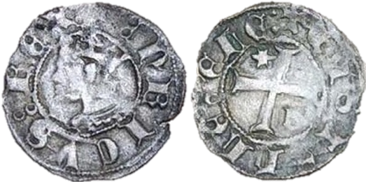 Tipo 30. Cinquén Coronado del tiempo del rey Enrique, de a 5 dineros - Imagen 5