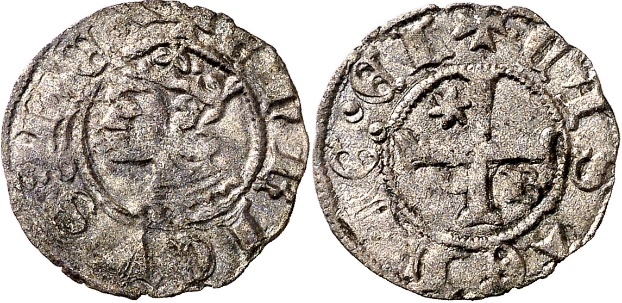 Tipo 30. Cinquén Coronado del tiempo del rey Enrique, de a 5 dineros - Imagen 6