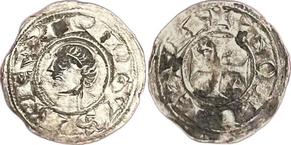 Tipo 30. Dinero toledano de buena técnica con leyenda “Tolleta”, y con estrellas de cinco puntas en primer y cuarto cuadrante - Imagen 17