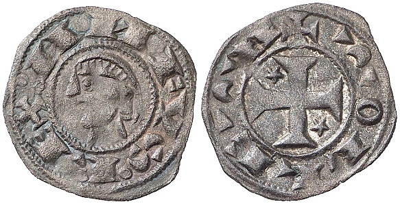 Tipo 30. Dinero toledano de buena técnica con leyenda “Tolleta”, y con estrellas de cinco puntas en primer y cuarto cuadrante - Imagen 6