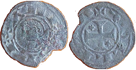 Tipo 30. Dinero toledano de buena técnica con leyenda “Tolleta”, y con estrellas de cinco puntas en primer y cuarto cuadrante - Imagen 8