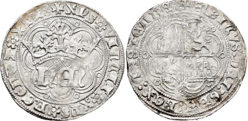 Tipo 30. Real de plata de monograma “hEN” - Imagen 10