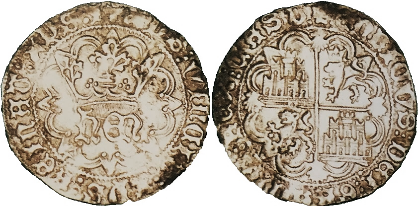 Tipo 30. Real de plata de monograma “hEN” - Imagen 111