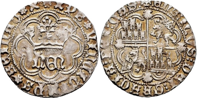 Tipo 30. Real de plata de monograma “hEN” - Imagen 112