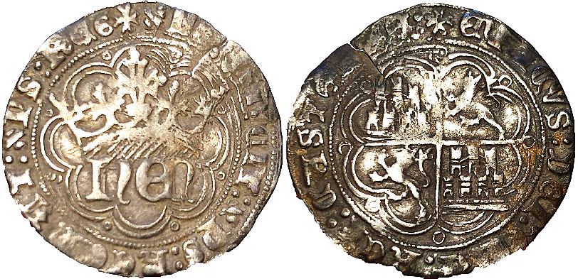 Tipo 30. Real de plata de monograma “hEN” - Imagen 113