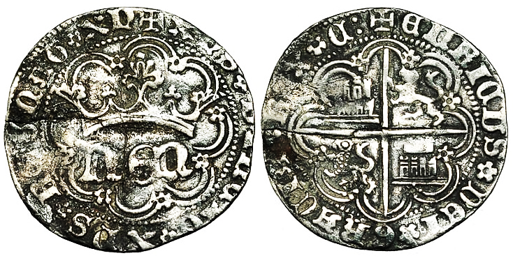 Tipo 30. Real de plata de monograma “hEN” - Imagen 115