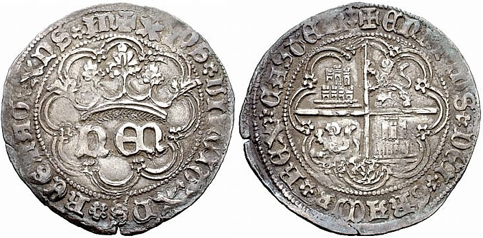 Tipo 30. Real de plata de monograma “hEN” - Imagen 17