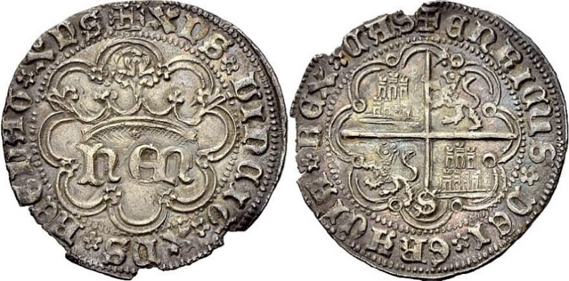 Tipo 30. Real de plata de monograma “hEN” - Imagen 21