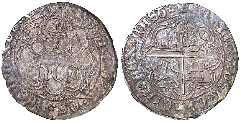 Tipo 30. Real de plata de monograma “hEN” - Imagen 25