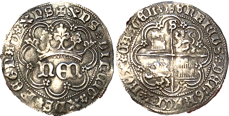 Tipo 30. Real de plata de monograma “hEN” - Imagen 32