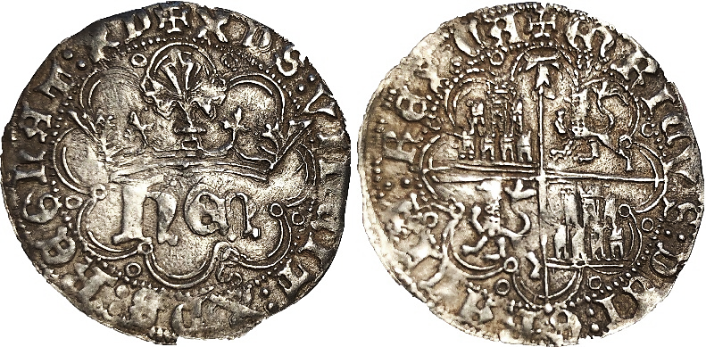 Tipo 30. Real de plata de monograma “hEN” - Imagen 46