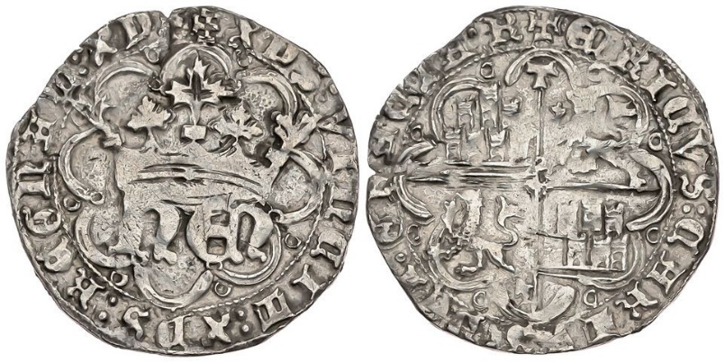 Tipo 30. Real de plata de monograma “hEN” - Imagen 47