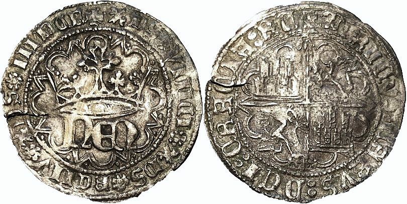 Tipo 30. Real de plata de monograma “hEN” - Imagen 48