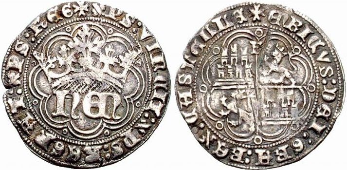 Tipo 30. Real de plata de monograma “hEN” - Imagen 6