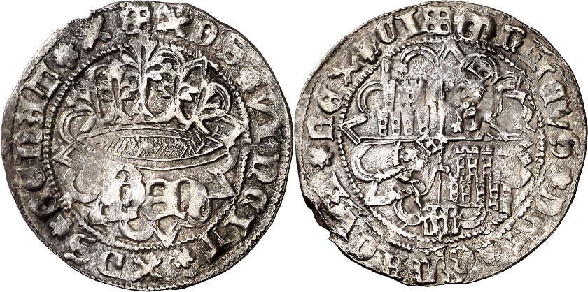 Tipo 30. Real de plata de monograma “hEN” - Imagen 60