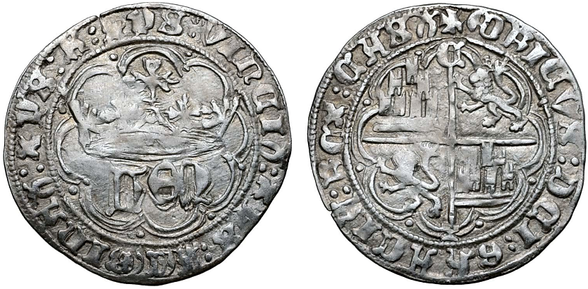 Tipo 30. Real de plata de monograma “hEN” - Imagen 75