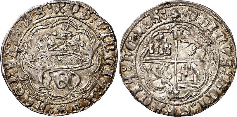 Tipo 30. Real de plata de monograma “hEN” - Imagen 79