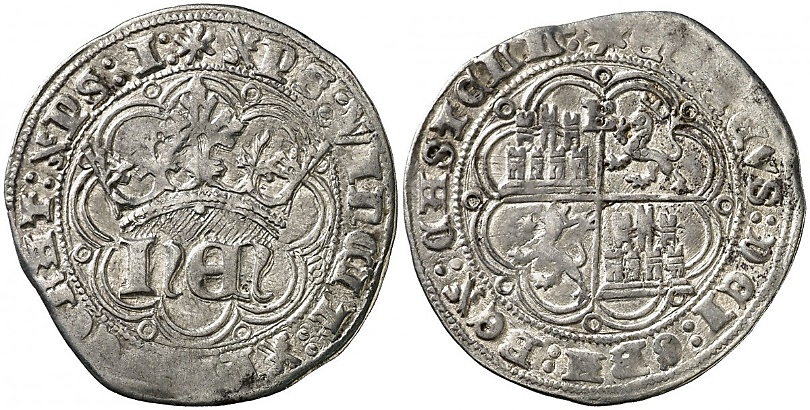 Tipo 30. Real de plata de monograma “hEN” - Imagen 8