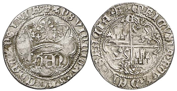 Tipo 30. Real de plata de monograma “hEN” - Imagen 81