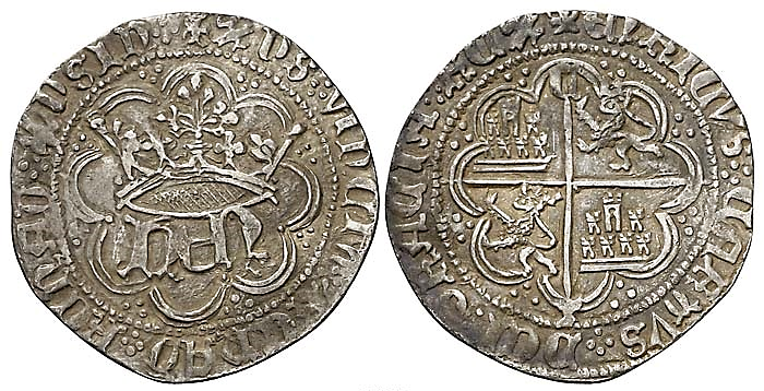 Tipo 30. Real de plata de monograma “hEN” - Imagen 84