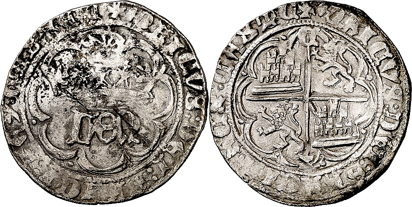Tipo 30. Real de plata de monograma “hEN” - Imagen 89