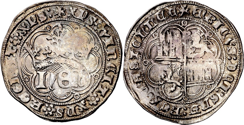 Tipo 30. Real de plata de monograma “hEN” - Imagen 9