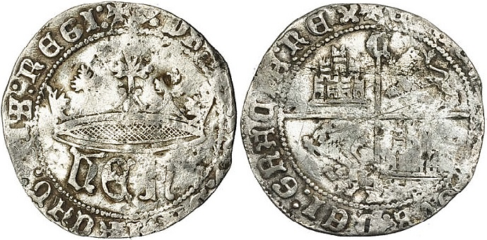 Tipo 30. Real de plata de monograma “hEN” - Imagen 93