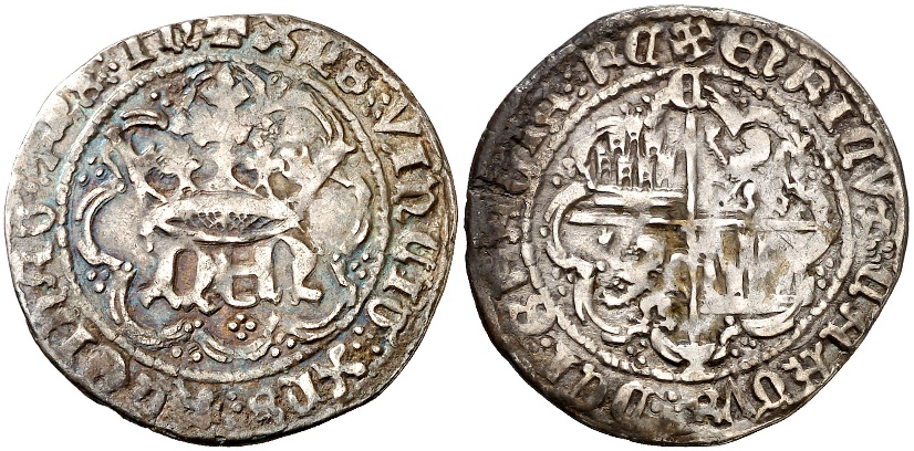 Tipo 30. Real de plata de monograma “hEN” - Imagen 95