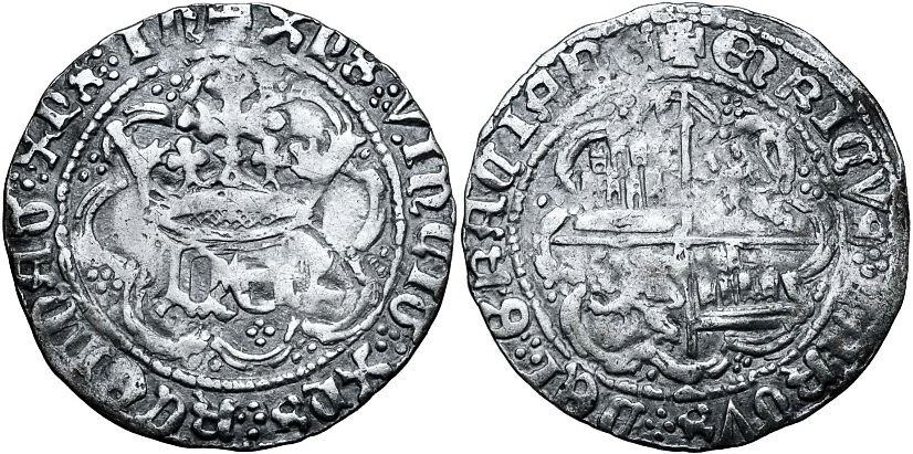 Tipo 30. Real de plata de monograma “hEN” - Imagen 96