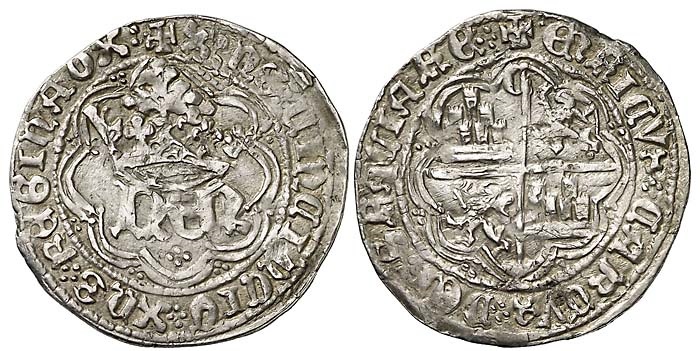 Tipo 30. Real de plata de monograma “hEN” - Imagen 98