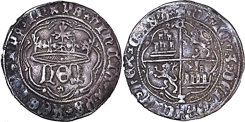 Tipo 30. Real de plata de monograma “hEN” - Imagen 99