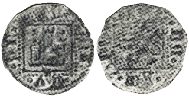 Tipo 31. Dinero Novén con castillo y león, con orla cuadrada - Imagen 82