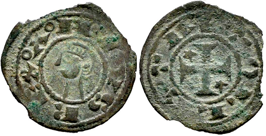 Tipo 31. Meaja toledana de buena técnica con leyenda “Tolleta”, y con estrellas de cinco puntas en primer y cuarto cuadrante - Imagen 10