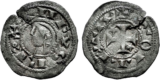 Tipo 31. Meaja toledana de buena técnica con leyenda “Tolleta”, y con estrellas de cinco puntas en primer y cuarto cuadrante - Imagen 7