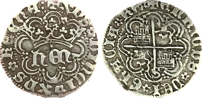 Tipo 31. Medio Real de plata de monograma “hEN” - Imagen 10