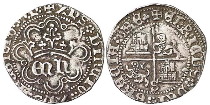 Tipo 31. Medio Real de plata de monograma “hEN” - Imagen 19