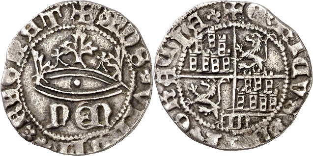 Tipo 31. Medio Real de plata de monograma “hEN” - Imagen 26