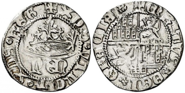 Tipo 31. Medio Real de plata de monograma “hEN” - Imagen 29