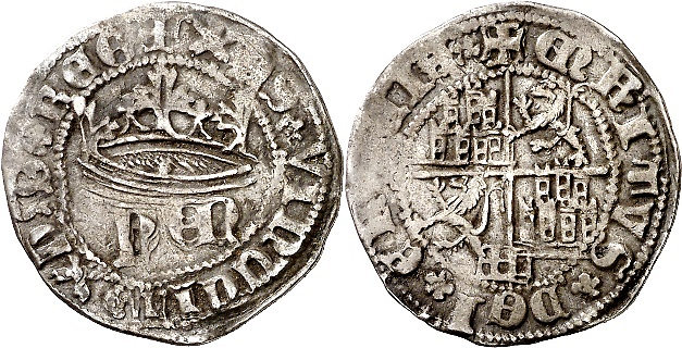 Tipo 31. Medio Real de plata de monograma “hEN” - Imagen 30