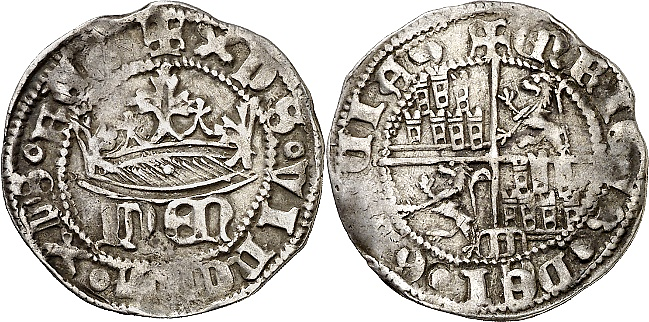 Tipo 31. Medio Real de plata de monograma “hEN” - Imagen 32