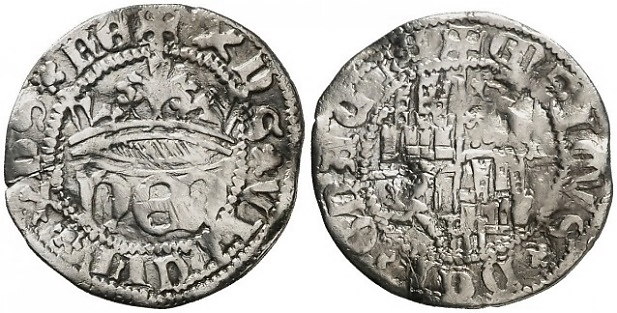 Tipo 31. Medio Real de plata de monograma “hEN” - Imagen 39