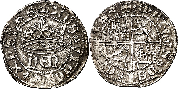 Tipo 31. Medio Real de plata de monograma “hEN” - Imagen 40