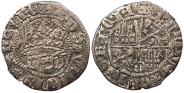 Tipo 31. Medio Real de plata de monograma “hEN” - Imagen 41