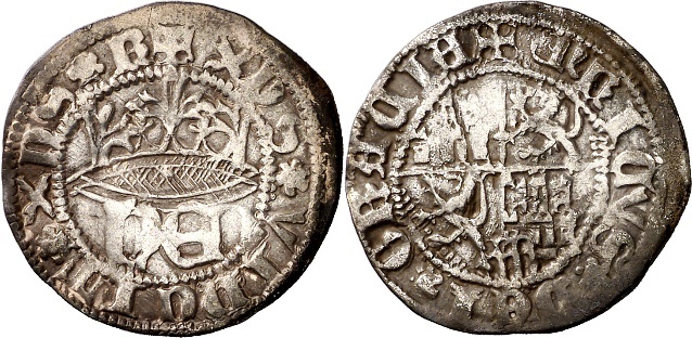 Tipo 31. Medio Real de plata de monograma “hEN” - Imagen 42